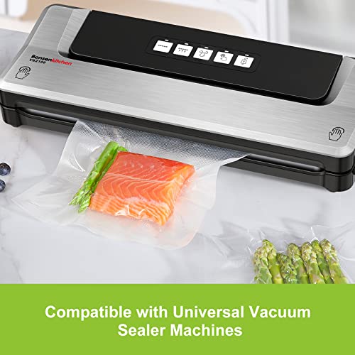 Vacuum Sealer Bags, 6 Pack 11" x 20' and 8" x 20' BPA Free U805260