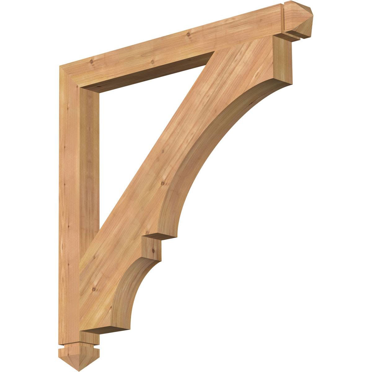 Western Red Cedar Smooth Bracket M48981