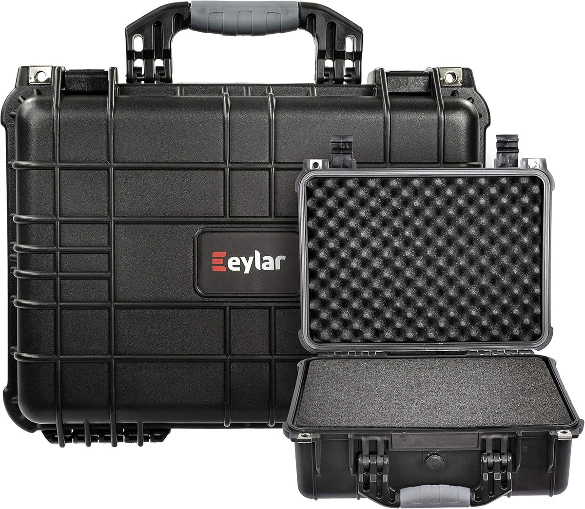 Black Hard Camera Case with Foam, Pack of 2 L6650