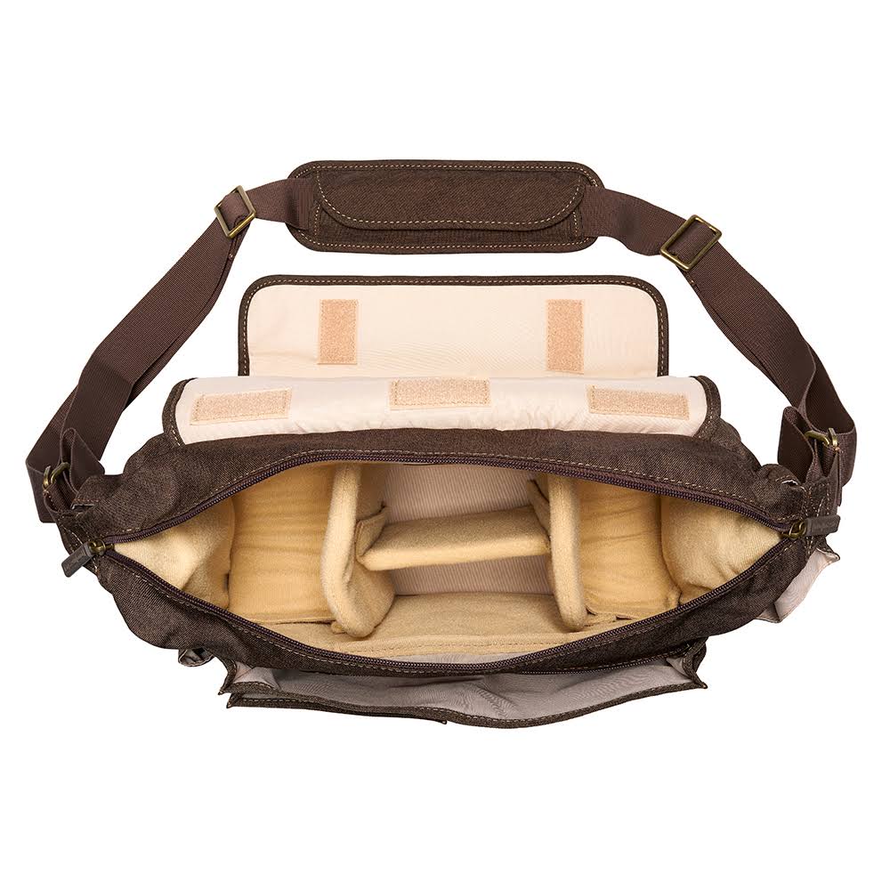 Hazelnut Brown Courier Bag H437