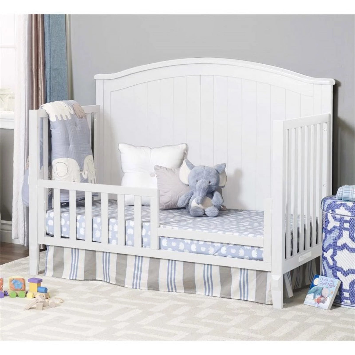 White 4-in-1 Crib Z128