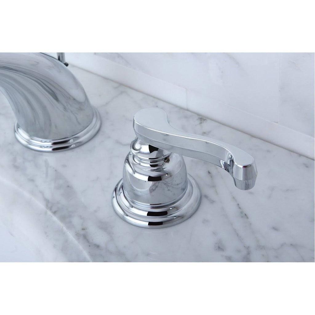 Chrome Widespread Bathroom Faucet with Pop-Up K349848