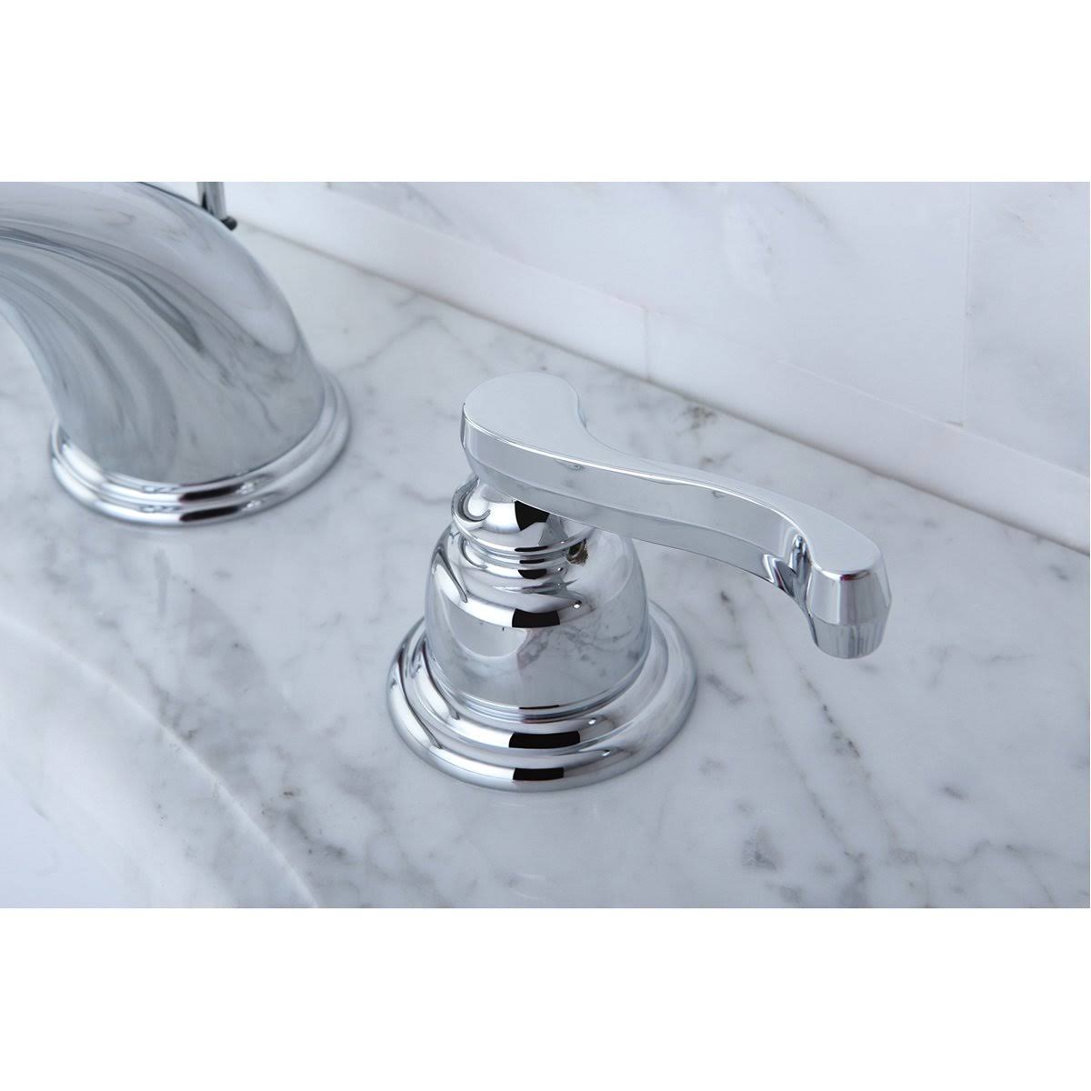 Chrome Widespread Bathroom Faucet with Pop-Up K349848