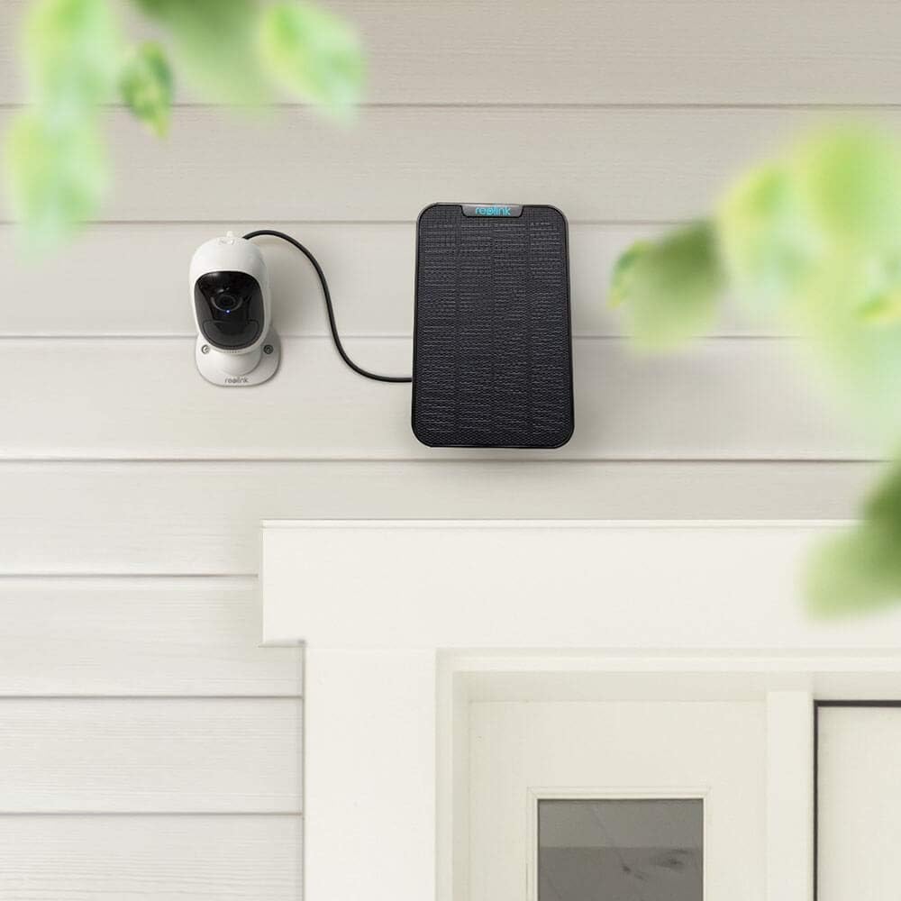 Wireless Rechargeable Battery Outdoor Security Camera System with Solar Panel D174
