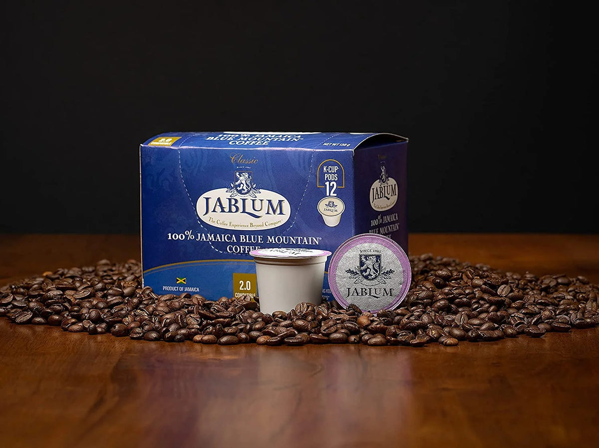 12 Pack Jamaican Blue Mountain Coffee K Cups K826