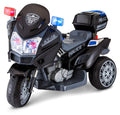 Black 6V Electric Ride On Motorcycle C8035