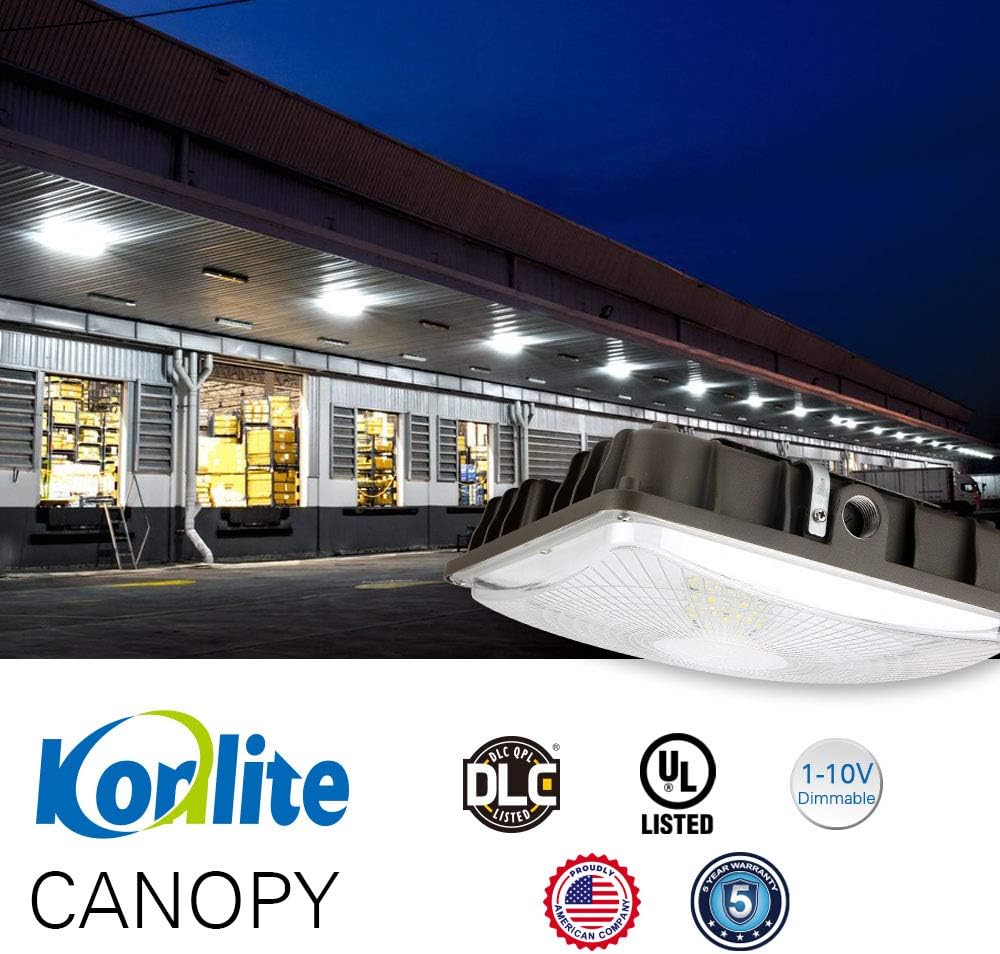 40W LED Canopy Area Light 6 Pack 5000K E79224