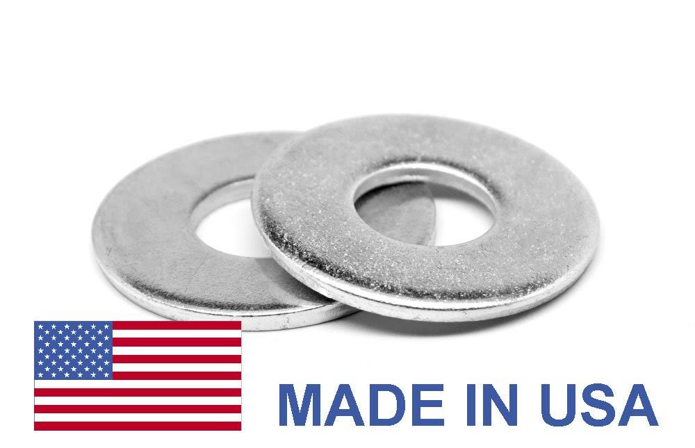 1 4 Grade 8 Flat Washer SAE Pattern Medium Carbon Steel Plain Finish Pk 25 S282235