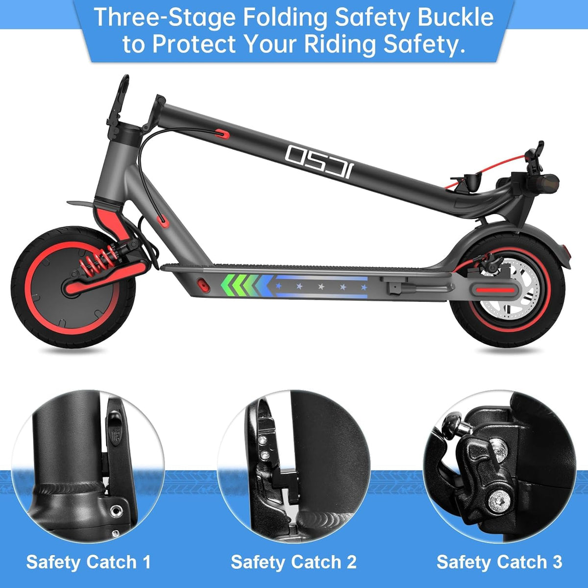 10" Solid Tire Electric Scooter N7601