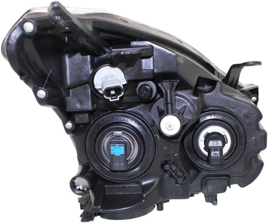 Headlight Assembly Halogen Driver Side J454