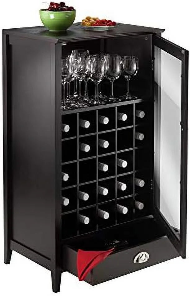 25-Bottle Slot Modular Wine Cabinet C64920