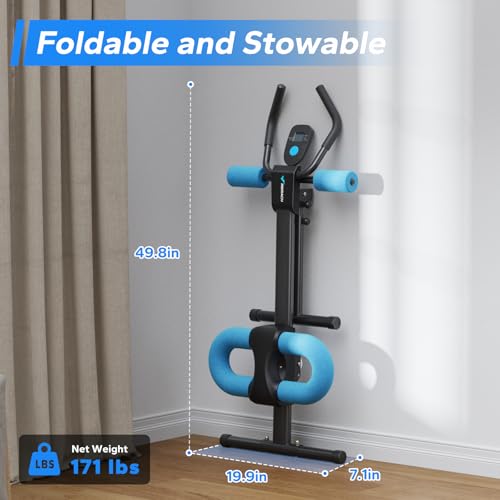 Adjustable Foldable Abdominal Exercise Machine M8788