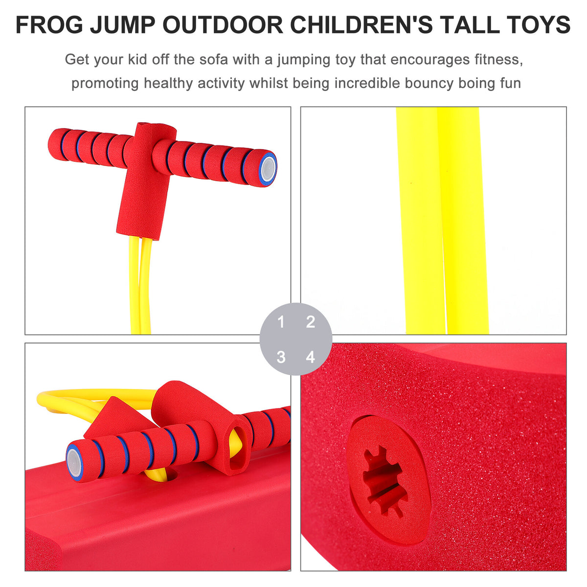 Red Nbr Bungee Jumper for Kids A291