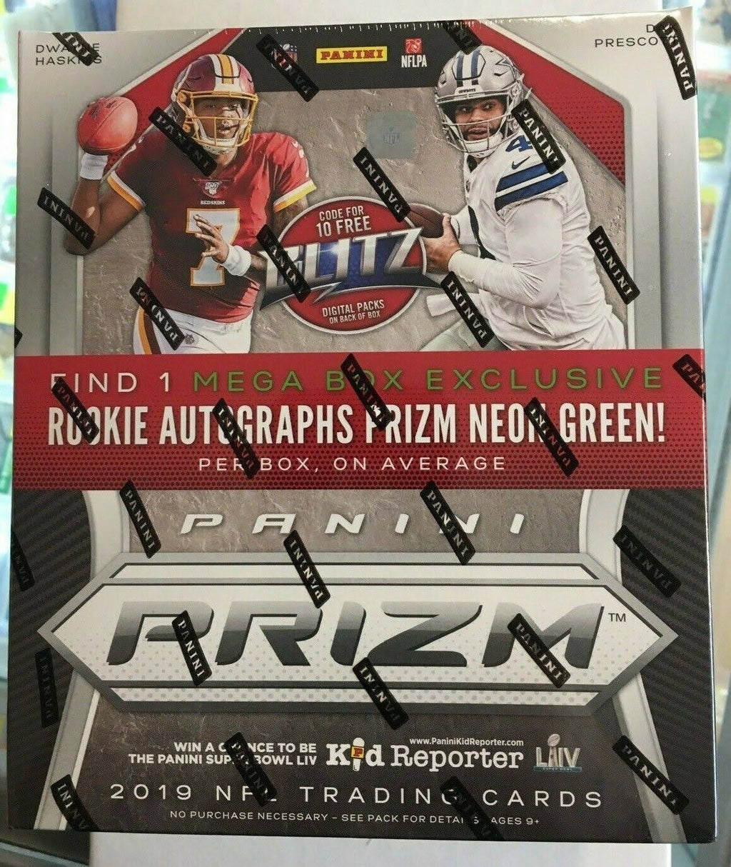 Football Retail Mega Box Factory Sealed 10 Packs X168