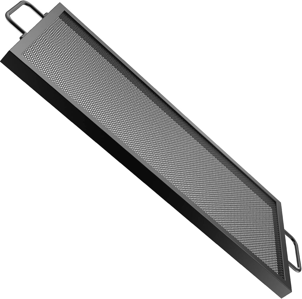 32 x 15 inch Black Steel Fire Pit Grill Grate X61963
