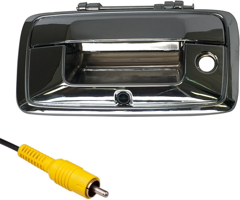 Black Tailgate Handle with Backup Camera D38375