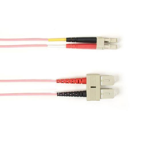 SC-LC 9um Fiber Optic Cable PVC Pink 8 M Y580230