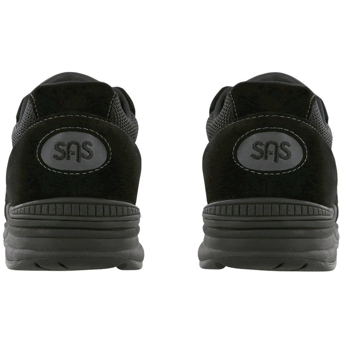 Black Mesh Men's Slim Shoes R969884