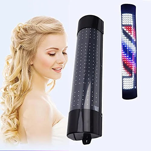 Barber Pole LED Light Red Blue White Stripes O453972