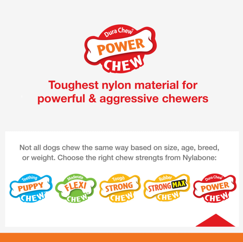 Power Chew Flavored Durable Chew Toy for Dogs X-Large (1 Count) S626