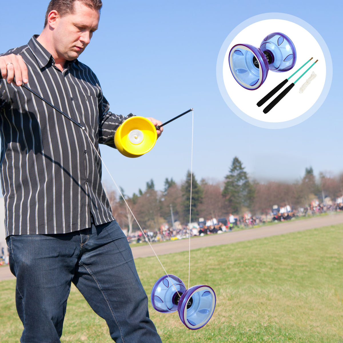 Chinese Yoyo Diabolo Toy L735
