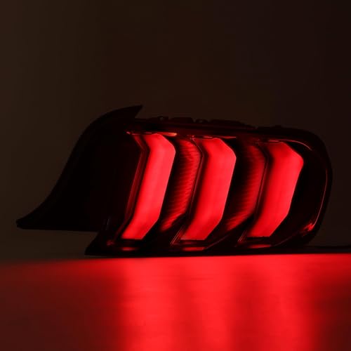 LED Tail Lights Assembly with Clear Lens Black Housing X354