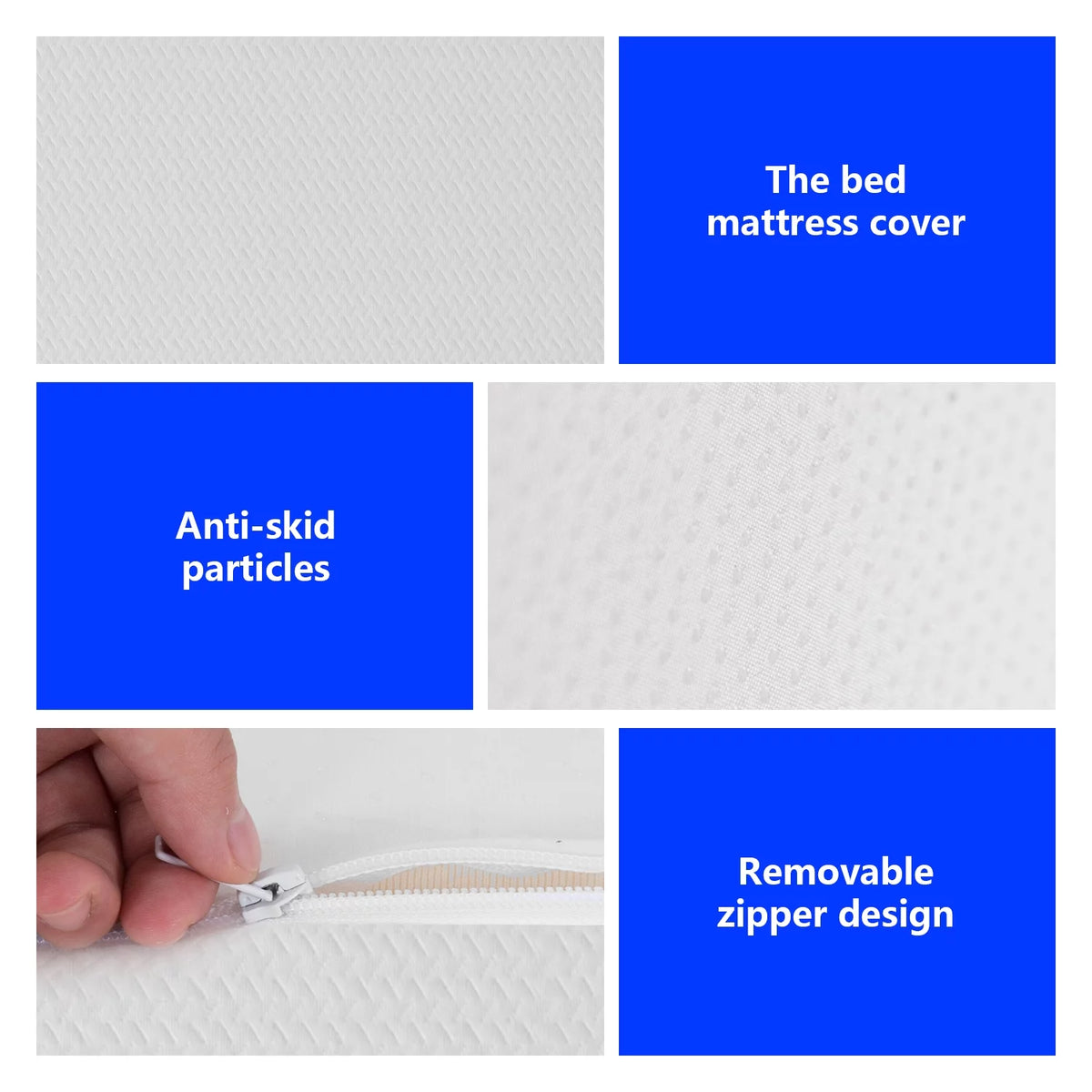 Queen Size 6 Inch Medium-Firm Foam Mattress B1421