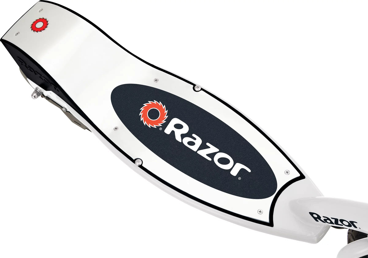 White Electric Scooter with 8 Pneumatic Front Tire I8160