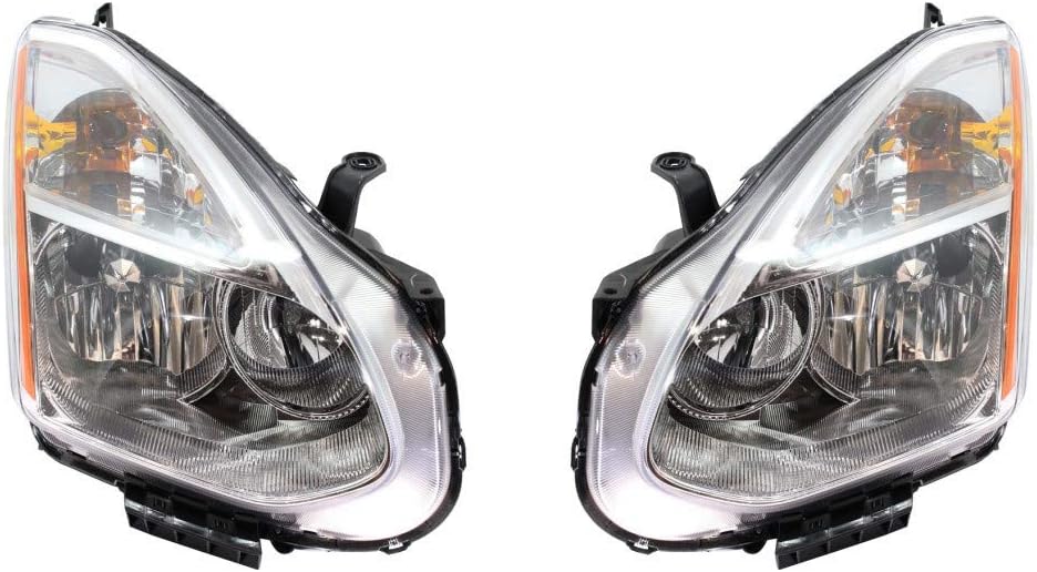 Headlight Assembly Halogen Driver Side J454