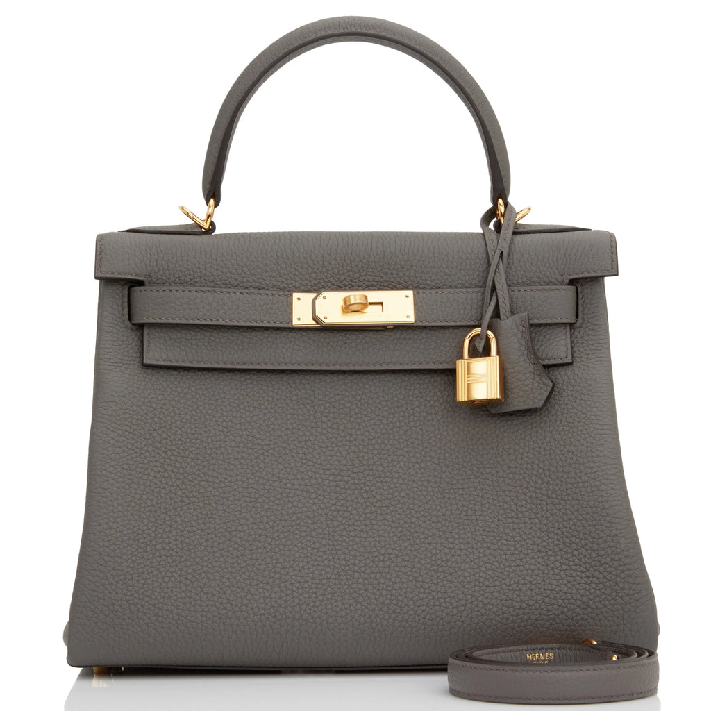 Etain Togo Leather Handbag Z2151