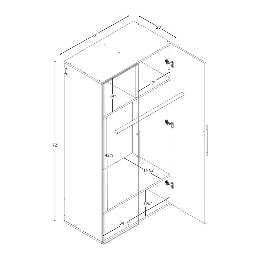 Black Wardrobe J158344