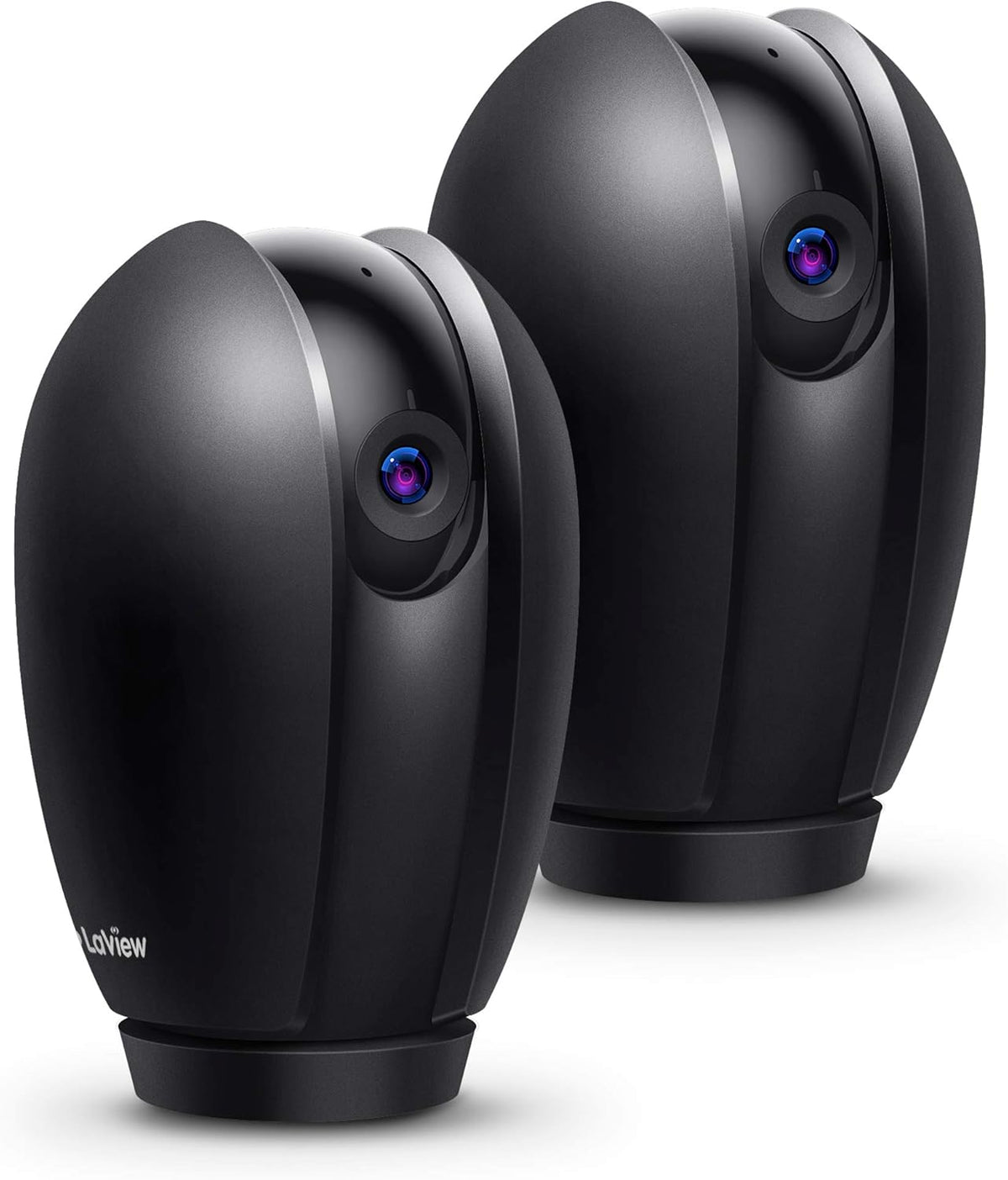 2X 32GB SD Cards, PT Indoor WiFi Security Camera System with Motion Detection, Two-Way Audio, Night Vision, Pack of 2 P43120