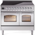 40 Induction Range with Electric Oven in Stainless Steel P45064