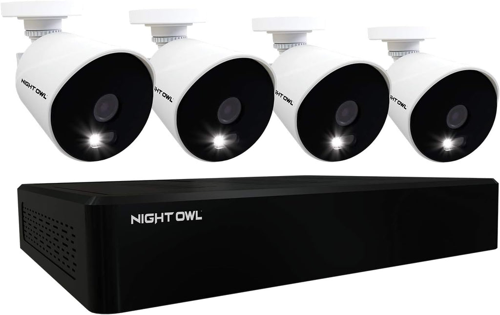 4 Wired 1080p HD Indoor/Outdoor Security Camera System with 1TB Hard Drive C3949
