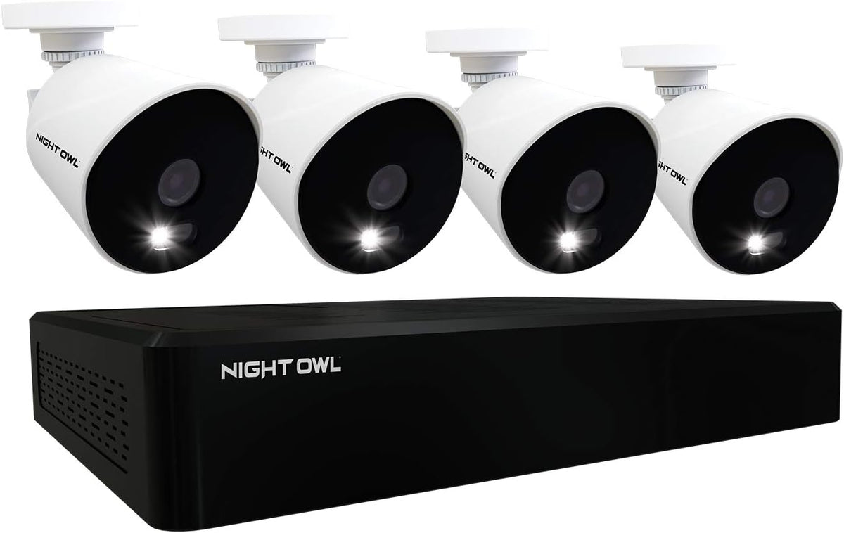 4 Wired 1080p HD Indoor/Outdoor Security Camera System with 1TB Hard Drive C3949
