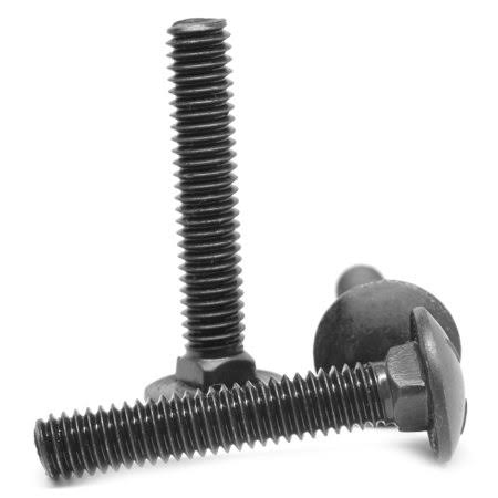 5/8 inch-11 x 5 1/2 inch Grade 5 Carriage Bolt Medium Carbon Steel Black Oxide Pk 27 D51265