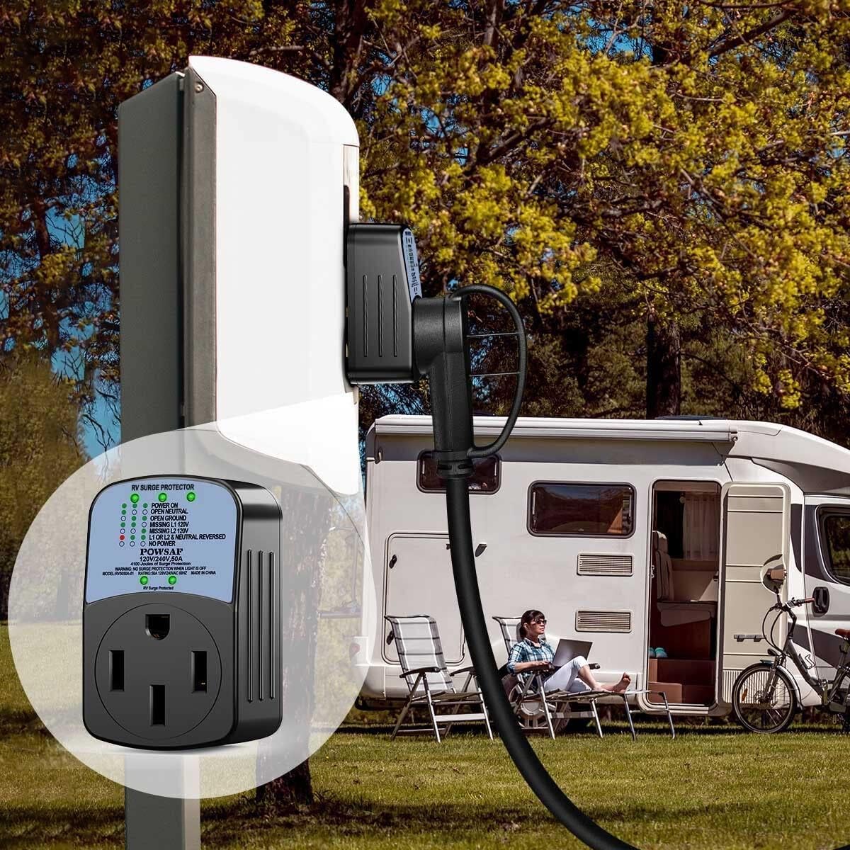 50 Amp RV Surge Protector H5508