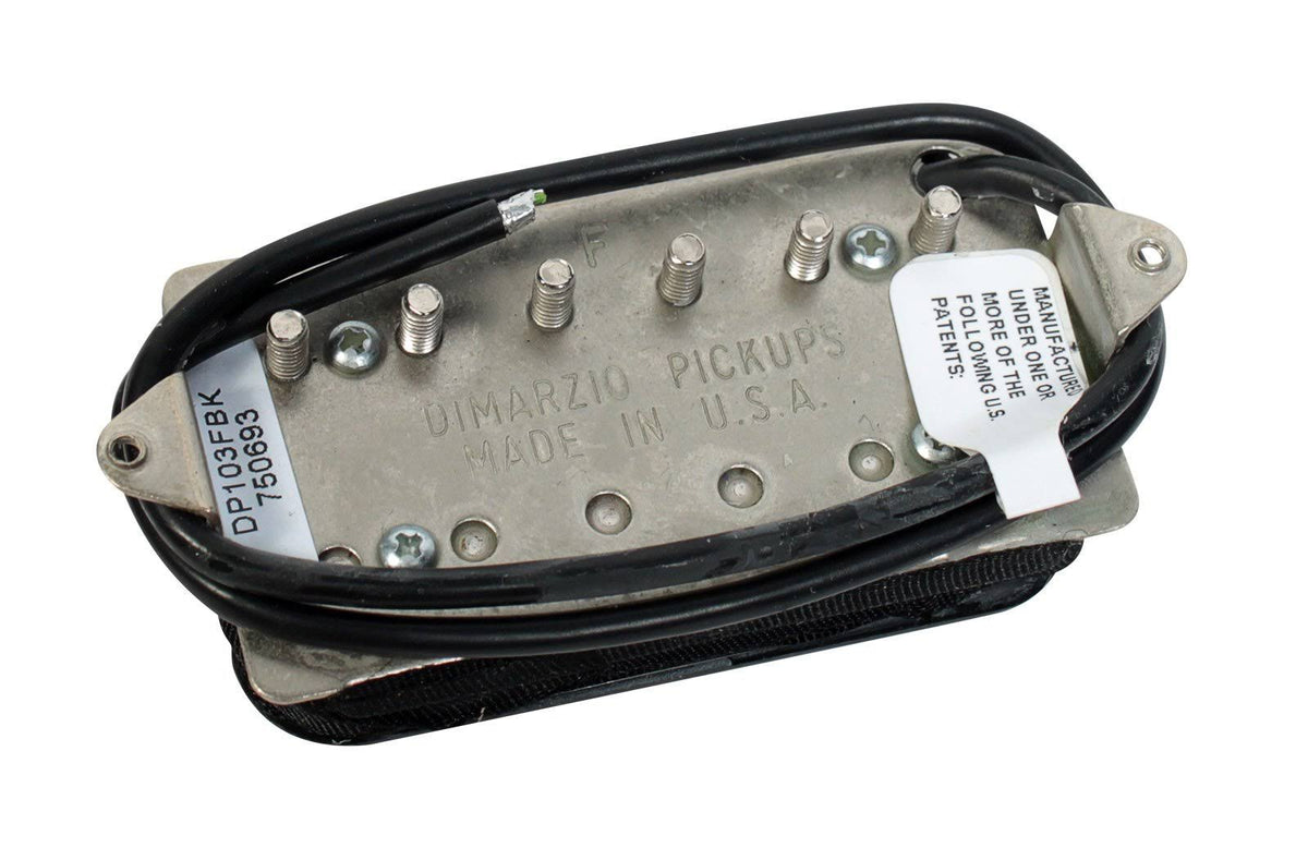Black F-Spaced Humbucker Guitar Pickup T332215