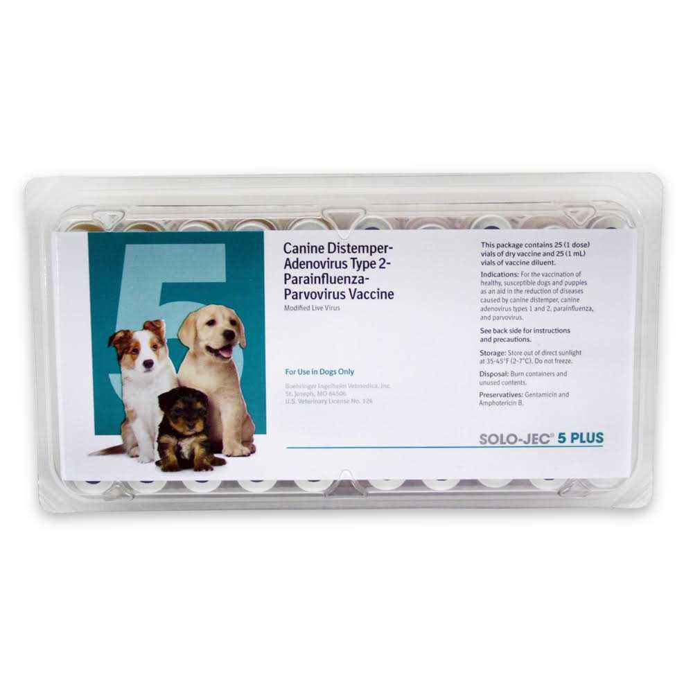 Solo-Jec 5 Vaccine for Dogs Q750