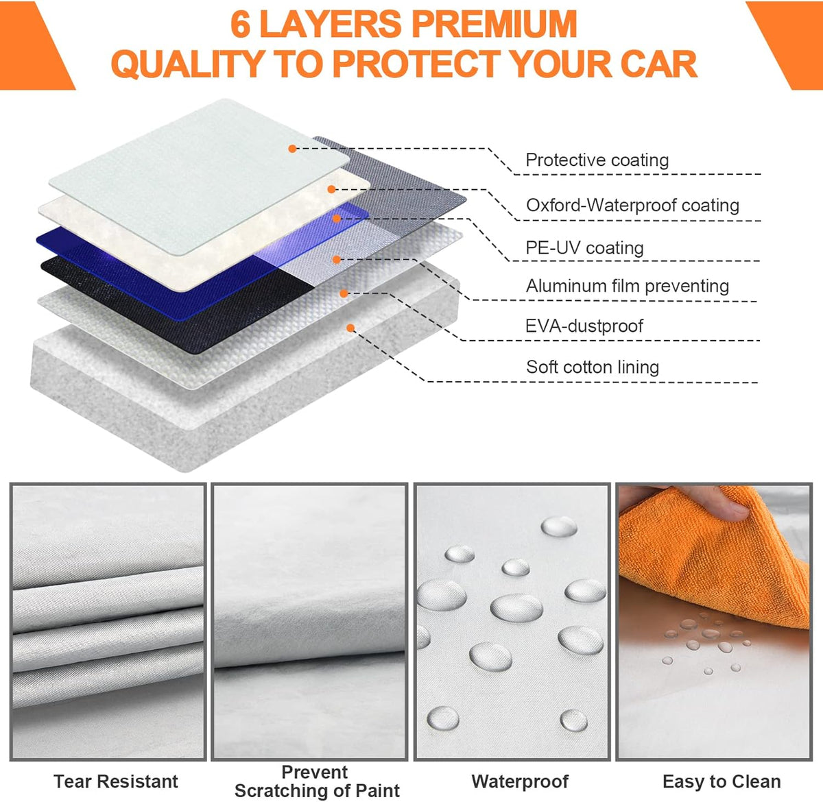 Waterproof All Weather Car Cover K767