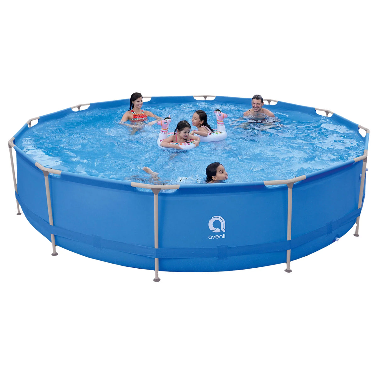15 Foot x 36 Inch Steel Frame Above Ground Swimming Pool R484