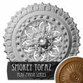 Ceiling Medallion, Hand-Painted Smokey Topaz F808452