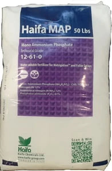 Monoammonium Phosphate 12-61-0 Water Soluble 5 Lbs J13400