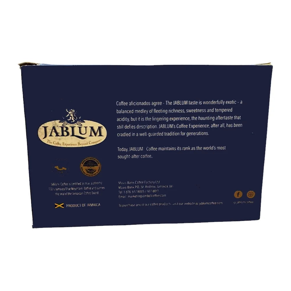 12 Pack Jamaican Blue Mountain Coffee K Cups K826