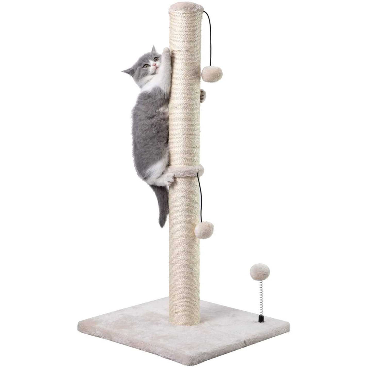 Cat Scratching Post Sisal Hanging Ball D90918