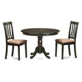 3 Piece Small Kitchen Table Set with 2 Dinette Chairs H784314
