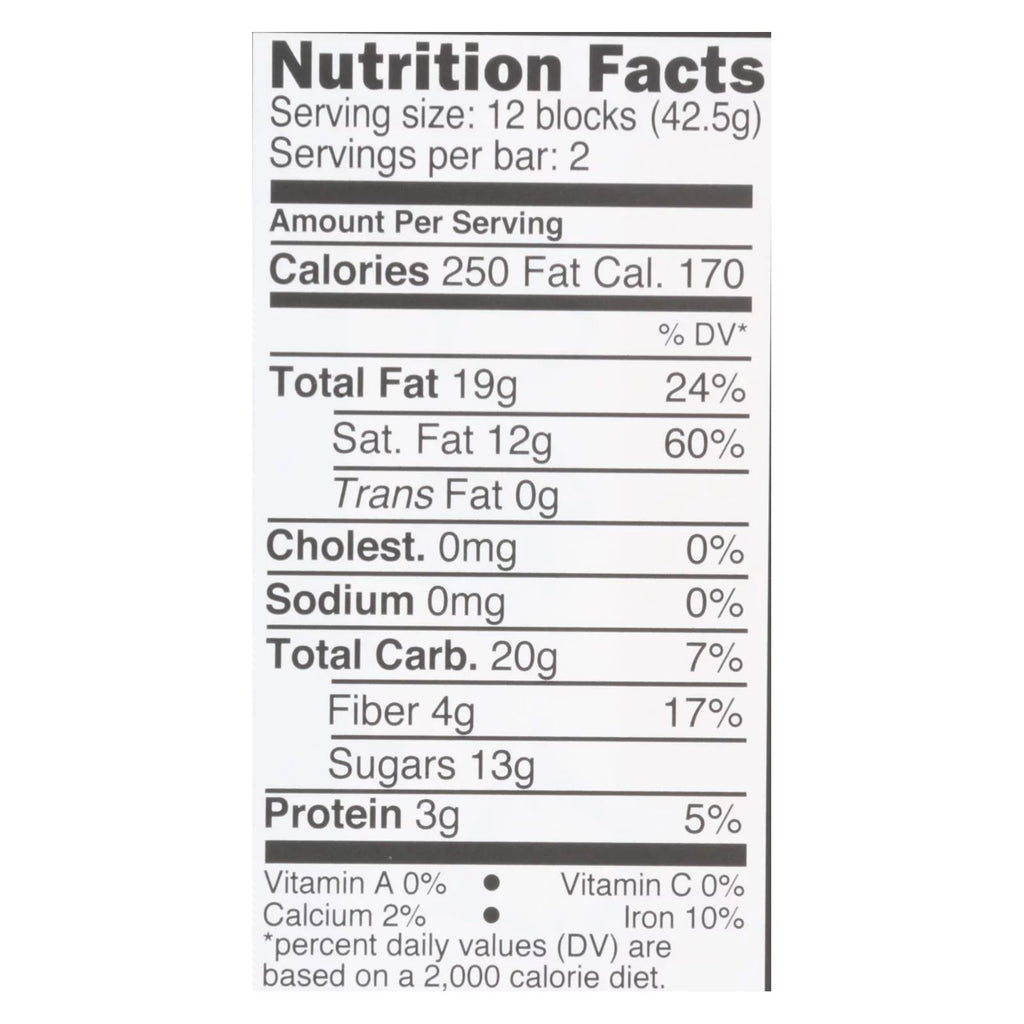 Dark Chocolate Mint Crisp Case of 12 3 OZ X3719