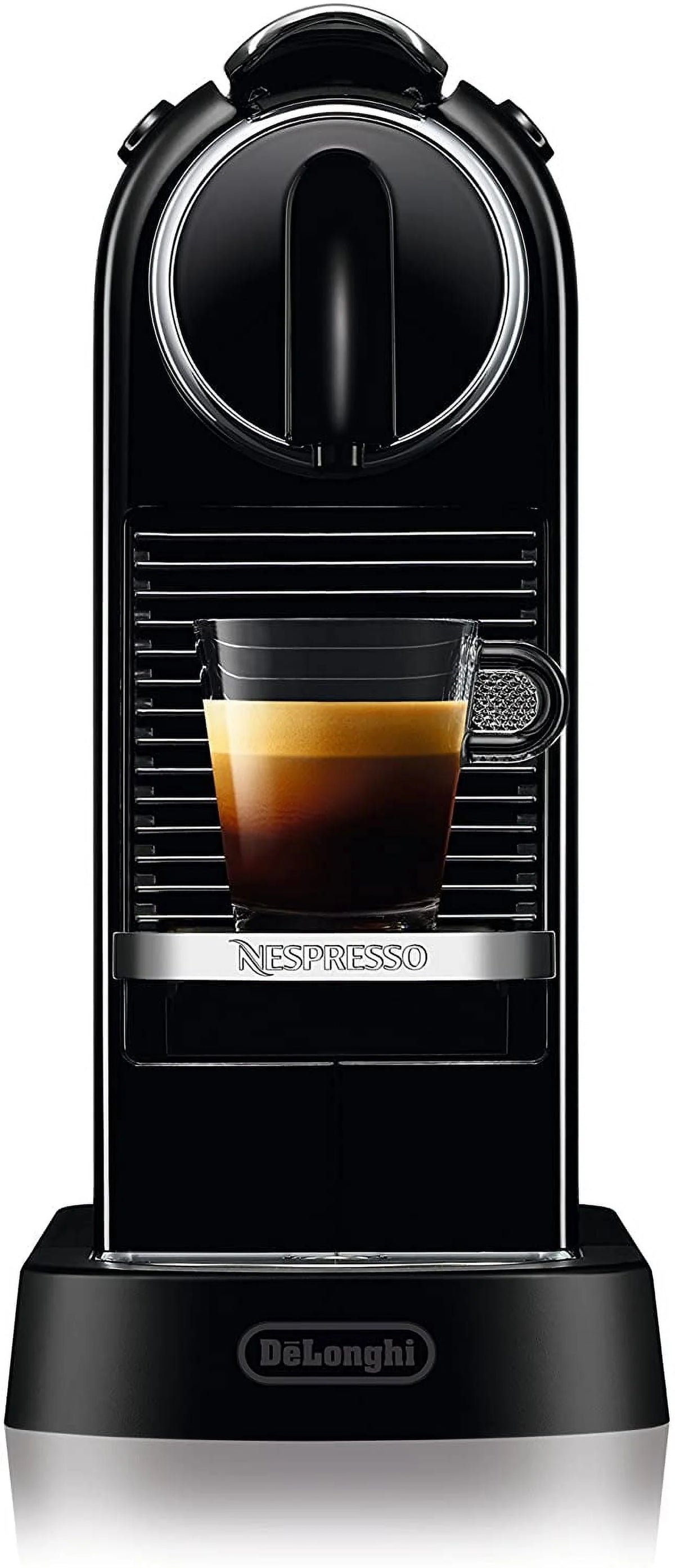 Black Coffee and Espresso Machine with Milk Frother P99801