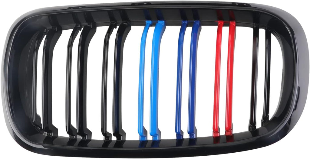 Gloss Black ABS Grills Pack of 2 T573