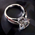 14K White Gold Solitaire Engagement Ring G330603